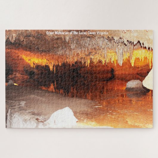 Nous aimons Luray Caves Virginia. Jigsaw Puzzle (Horizontal)