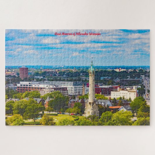 Nous aimons Milwaukee Wisconsin. Puzzle (Horizontal)