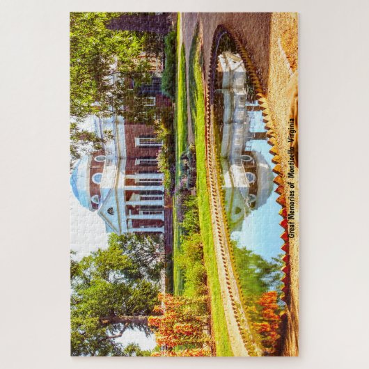 Nous aimons Monticello Jigsaw Puzzle (Vertical)