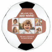 Nous aimons papa ou grand-père - 5 Photo Collage (Devant)