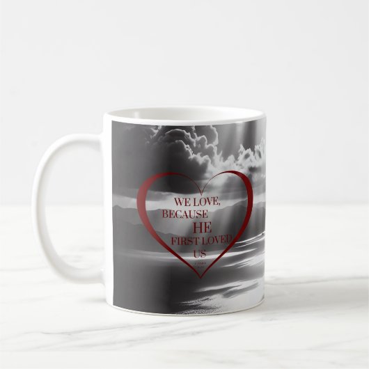 Nous aimons parce que Mug (Gauche)