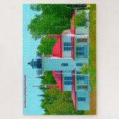 Nous aimons Raspberry Island Wisconsin. Puzzle (Vertical)