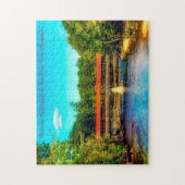 Nous aimons Saco River New Hampshire Puzzle (Vertical)
