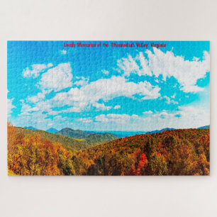 Nous aimons Shenandoah Valley Virginie. Puzzle