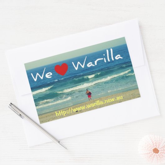 Nous aimons Sticker Warilla (Enveloppe)