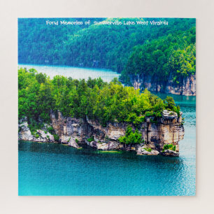 Nous aimons Summerville Lake West Virginia. Puzzle