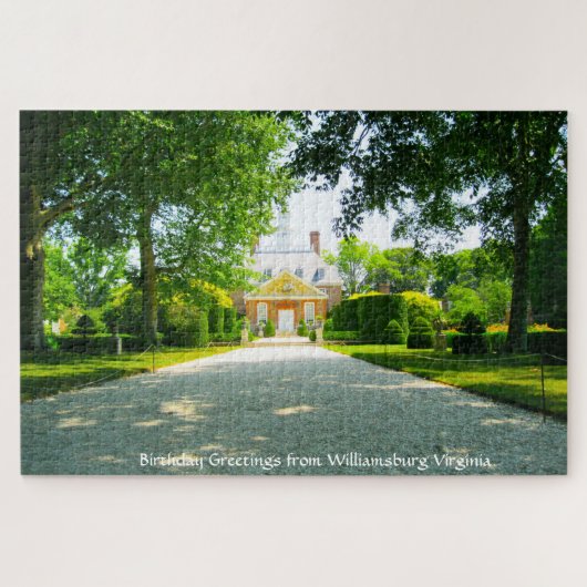 Nous aimons Williamsburg Virginie Puzzle (Horizontal)