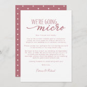 Nous allons réduire la taille du Faire-part Mariag (Devant / Derrière)