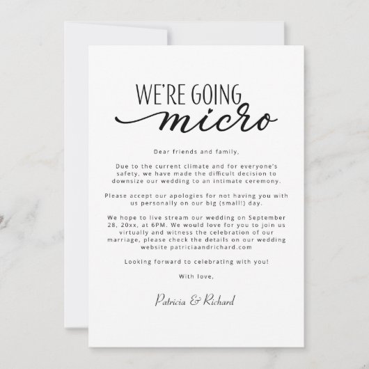 Nous allons réduire la taille du Faire-part Mariag (Devant)