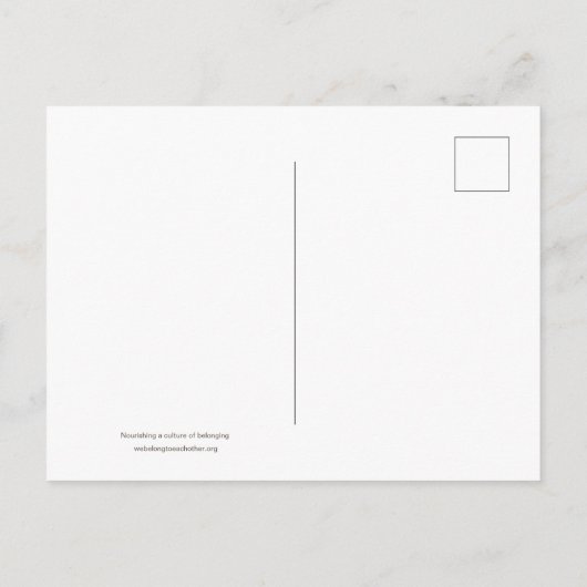 Nous Appartenons À L'Autre Carte Postale (Dos)