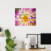 Nous apprécions nos infirmières affiches estampes (Bureau à domicile)