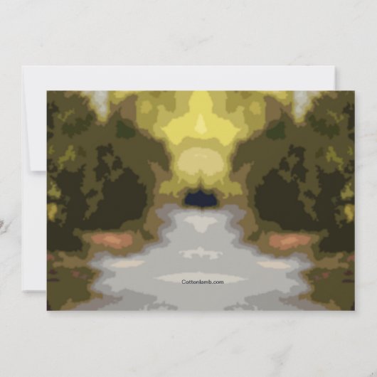 Nous attendons une Faire-part de grossesse (Dos)