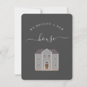 Nous Avons Acheté Une Nouvelle Maison Faire-part P (Devant)