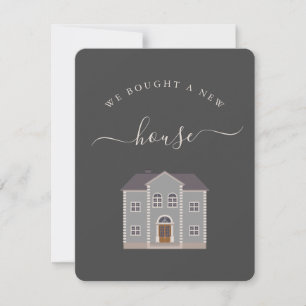 Nous Avons Acheté Une Nouvelle Maison Faire-part P