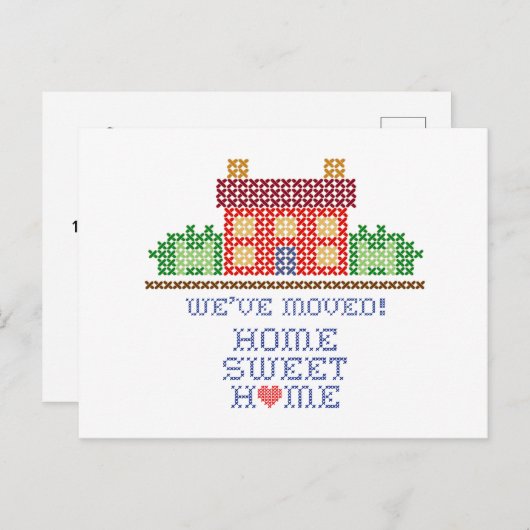 Nous avons bougé ! Carte postale (Devant / Derrière)