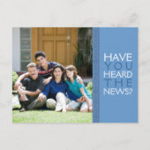 Nous avons bougé ! Nouvelle carte postale photo ma (Devant)