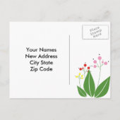 Nous Avons De Nouvelles Cartes Postales D'Adresse (Dos)