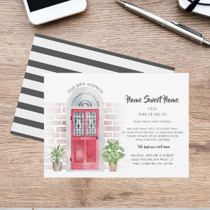 Nous avons déménagé Boho Elegant Faire-part de dém