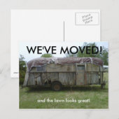 Nous avons déménagé Carte de changement d'adresse (Devant / Derrière)