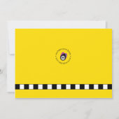 Nous avons déménagé Carte unilatérale Cityscape 5x (Dos)