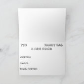 Nous avons déménagé ! cartes - Customisées (Intérieur)