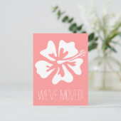 Nous avons déménagé cartes postales avec fleur d'H (Debout devant)