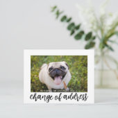 Nous avons déménagé Changement d'adresse Carte pos (Debout devant)