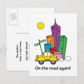 Nous avons déménagé Cityscape - Carte postale (Devant / Derrière)