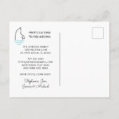 Nous avons déménagé en Floride Carte et les dauphi (Dos)