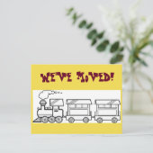 Nous avons déménagé la carte de train (Debout devant)