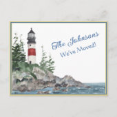 Nous avons déménagé Lighthouse Water Budget Carte (Devant)