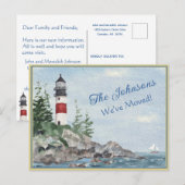 Nous avons déménagé Lighthouse Water Budget Carte (Devant / Derrière)