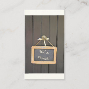 Nous avons déménagé - Nouveau Faire-part d'adresse