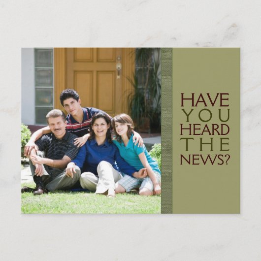 Nous avons déménagé ! Nouvelle carte postale photo (Devant)