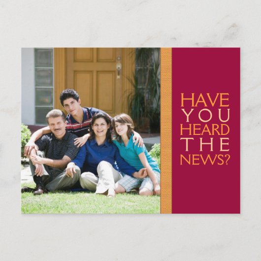 Nous avons déménagé ! Nouvelle carte postale photo (Devant)