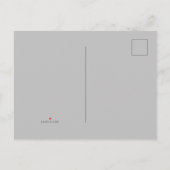 Nous avons déménagé, nouvelle maison, simple carte (Dos)