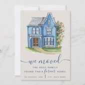 Nous Avons Déménagé Trouvé Nos Cartes De Faire-par (Devant)