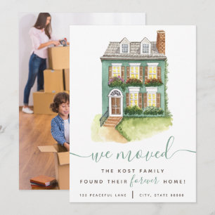 Nous Avons Déménagé Trouvé Nos Cartes De Faire-par