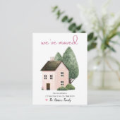 Nous avons déménagé une nouvelle carte postale Fai (Debout devant)