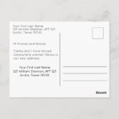 Nous Avons Déplacé Carte Postale (Dos)