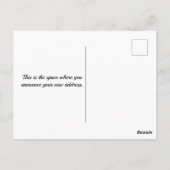 Nous Avons Déplacé Carte Postale (Dos)