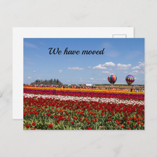 Nous Avons Déplacé Carte Postale (Devant / Derrière)