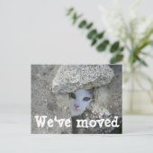 Nous avons déplacé Cute cat masquer Photo carte po (Debout devant)