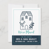 Nous avons déplacé Doodle House Nouvelle carte d'a (Devant)