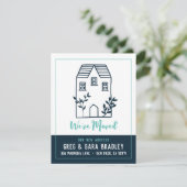 Nous avons déplacé Doodle House Nouvelle carte d'a (Debout devant)