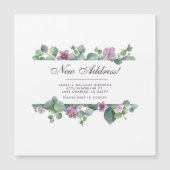 Nous avons déplacé Eucalyptus nouveau Faire-part d (Devant)