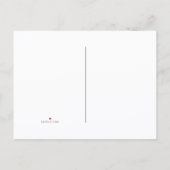 Nous avons déplacé Faire-part de déplacement noir  (Dos)