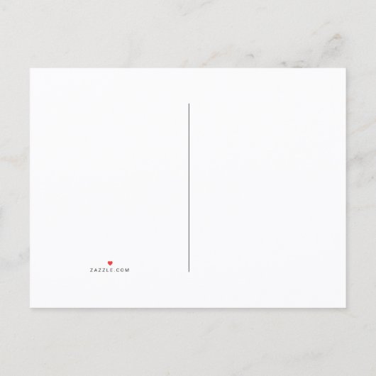 Nous avons déplacé Faire-part de déplacement noir  (Dos)