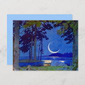 Nous avons déplacé Faire-part Northwoods Pines & L (Devant / Derrière)