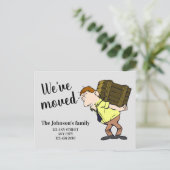 Nous avons déplacé la carte de faire-part de chang (Debout devant)